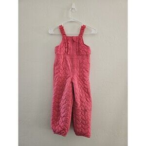 Baby GAP Girls Barbie Pink Snow Pants 5 Years